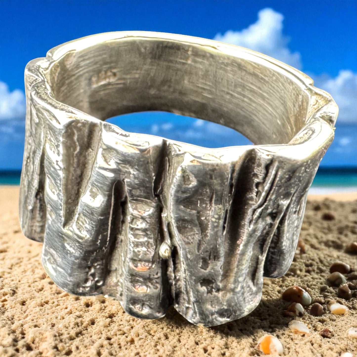 Rustic Sculpted Ring