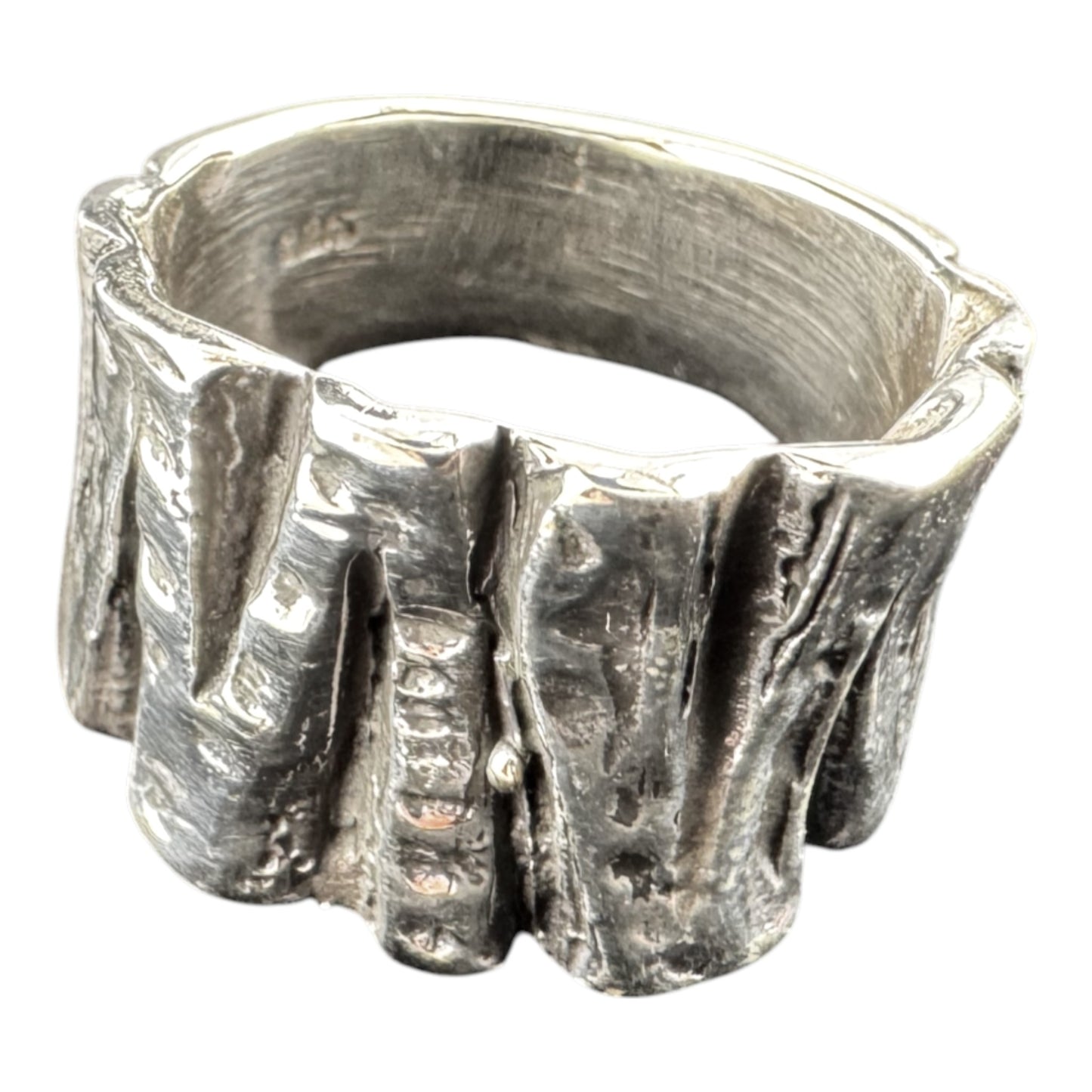 Rustic Sculpted Ring