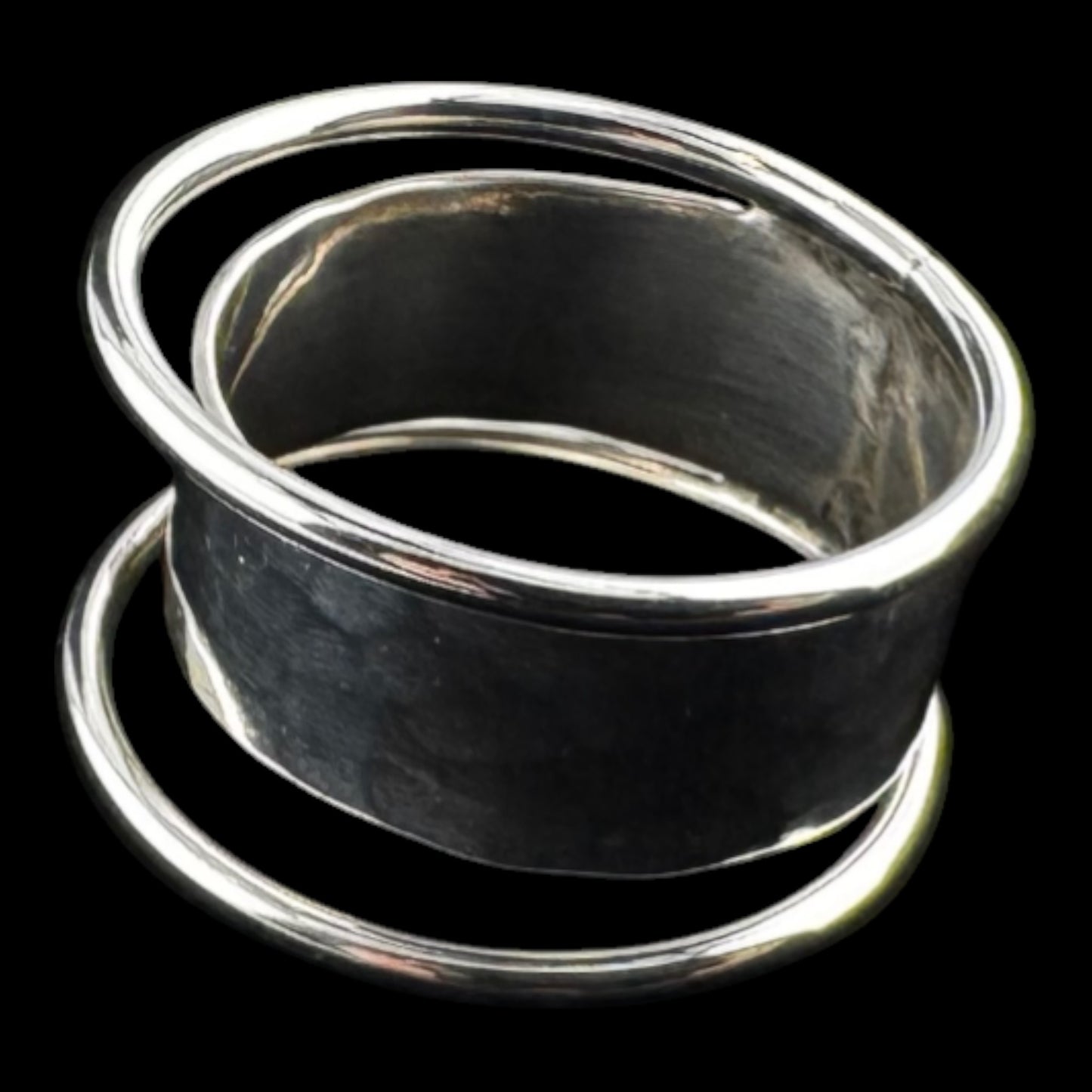 Wide Multi Band Ring 12mm
