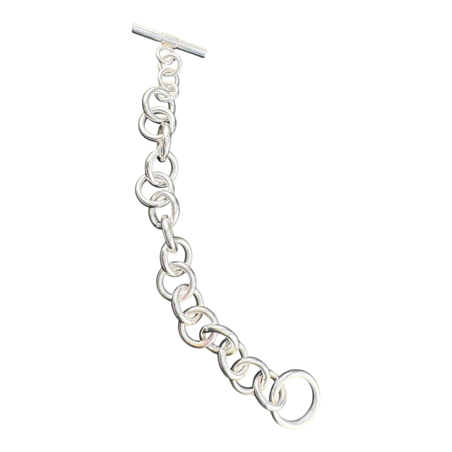 Rolo Link Chain Bracelet 7in