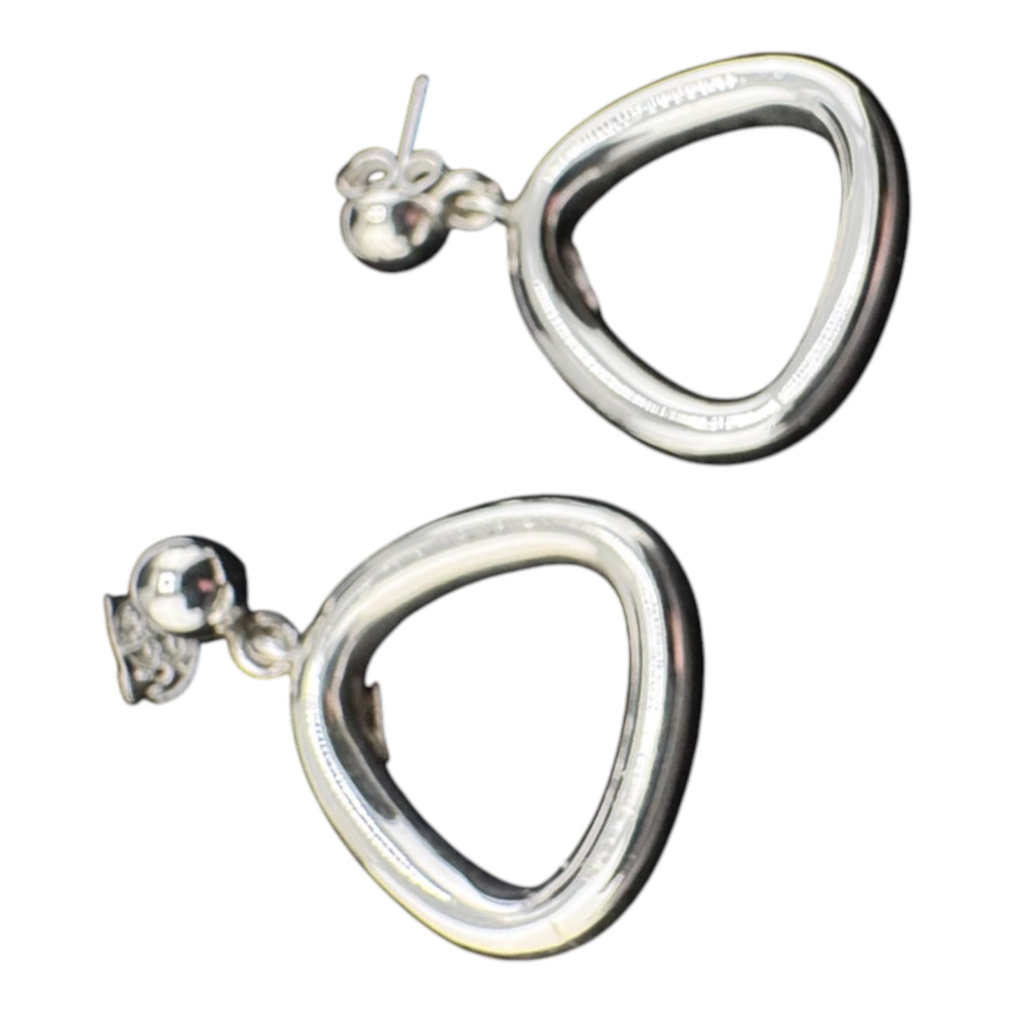Triangular Stud Earrings
