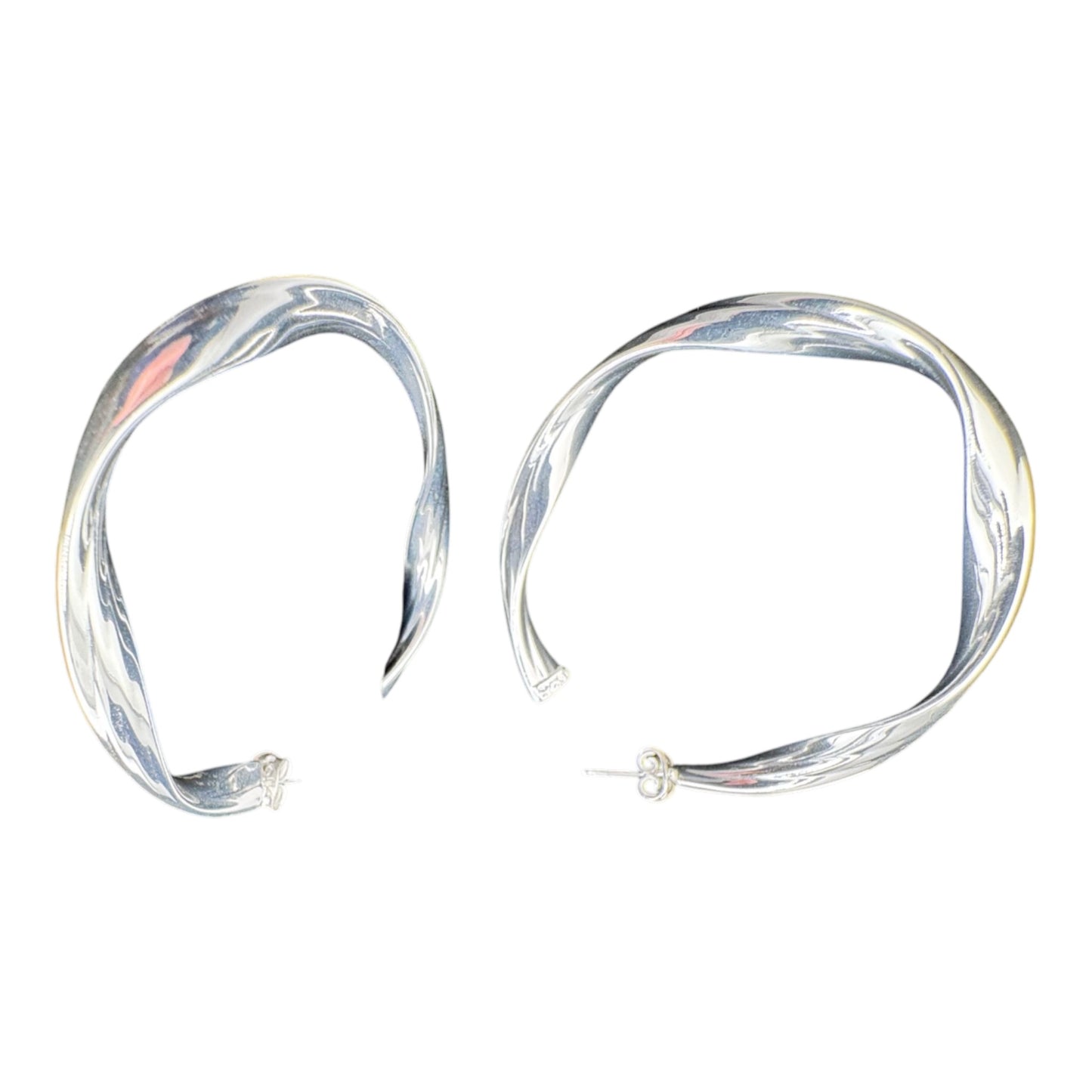 Twisted Hoop Earrings