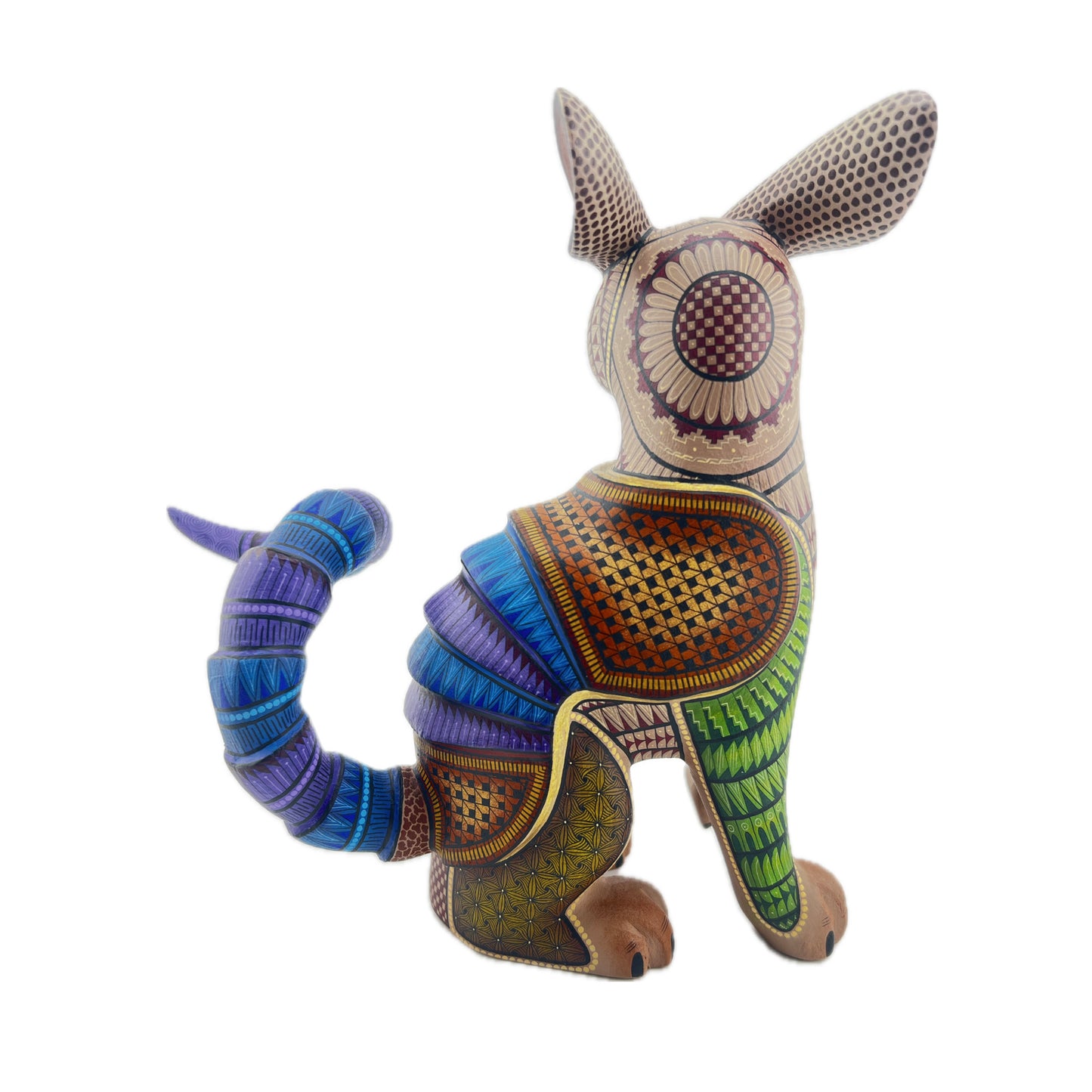 Buho Camaleon Armadillo Alebrije