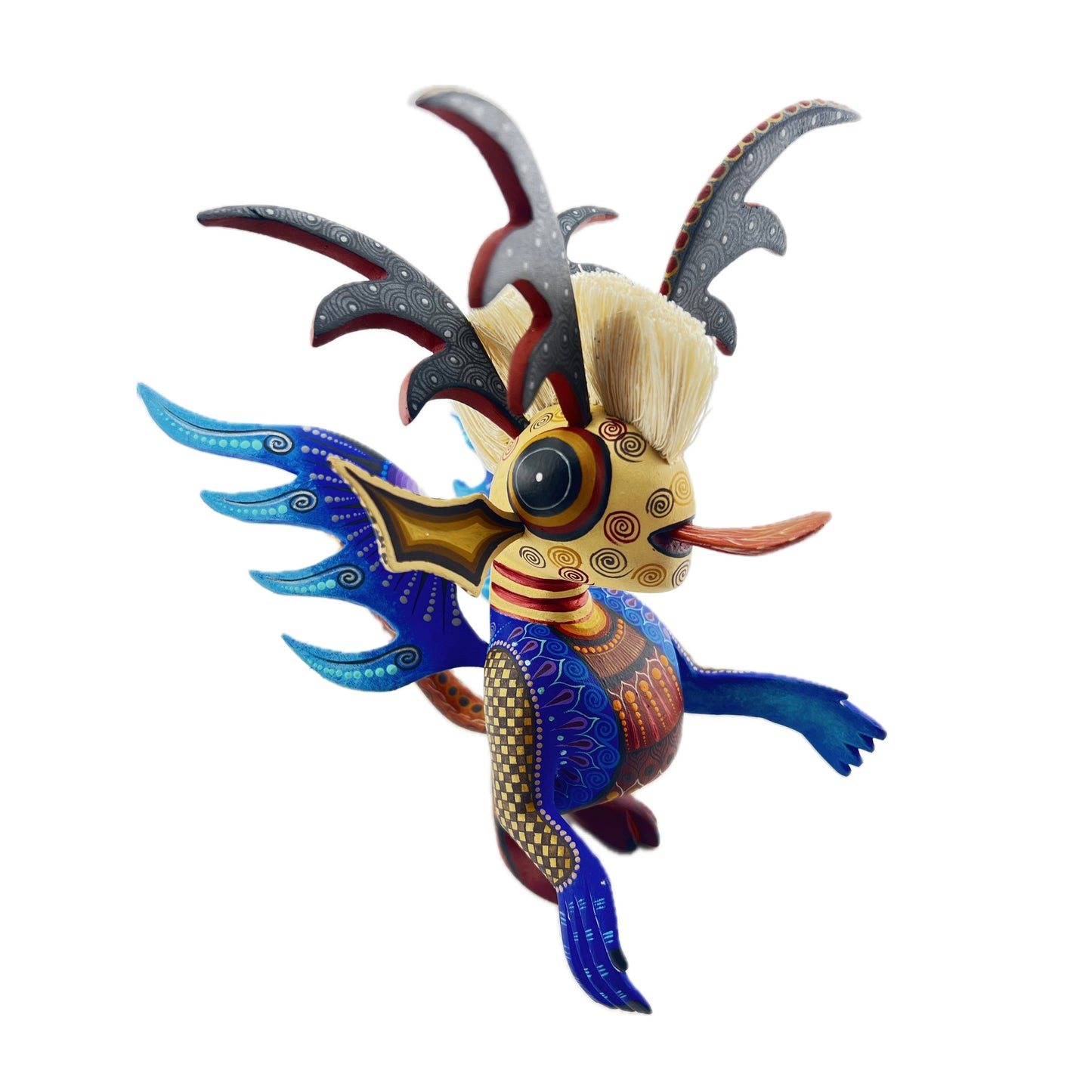 Martian Marciano Azul Alebrije