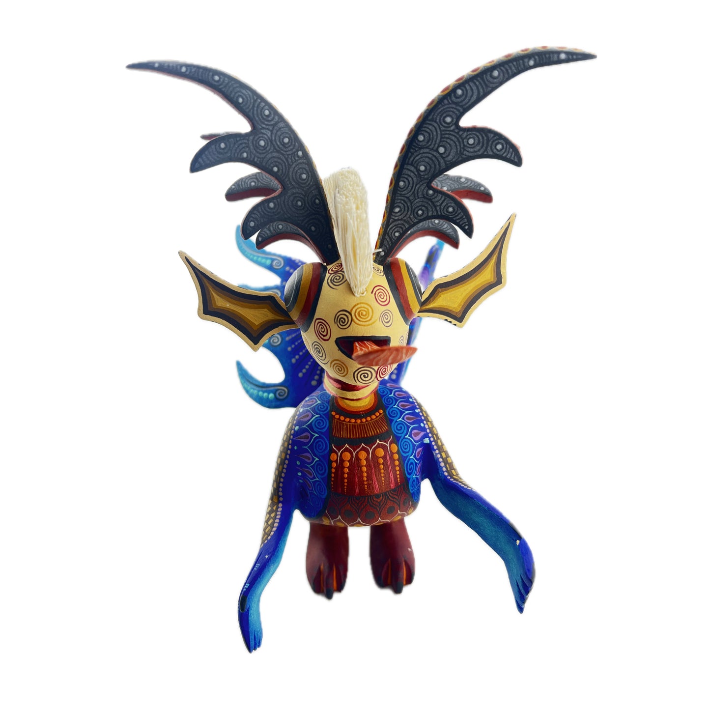 Martian Marciano Azul Alebrije
