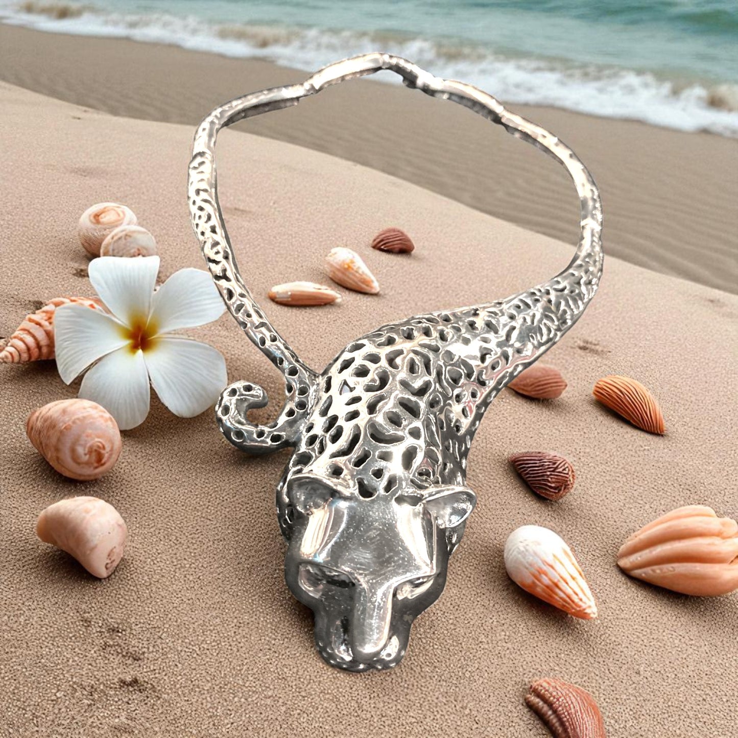Jaguar 925 Silver Necklace