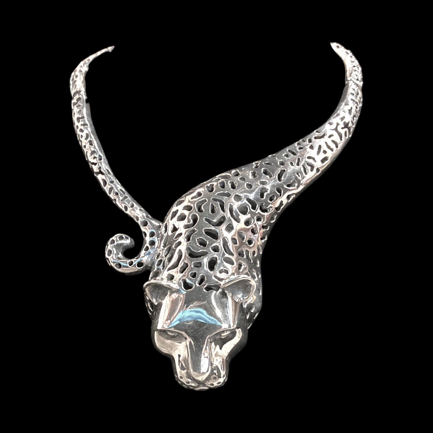 Jaguar 925 Silver Necklace