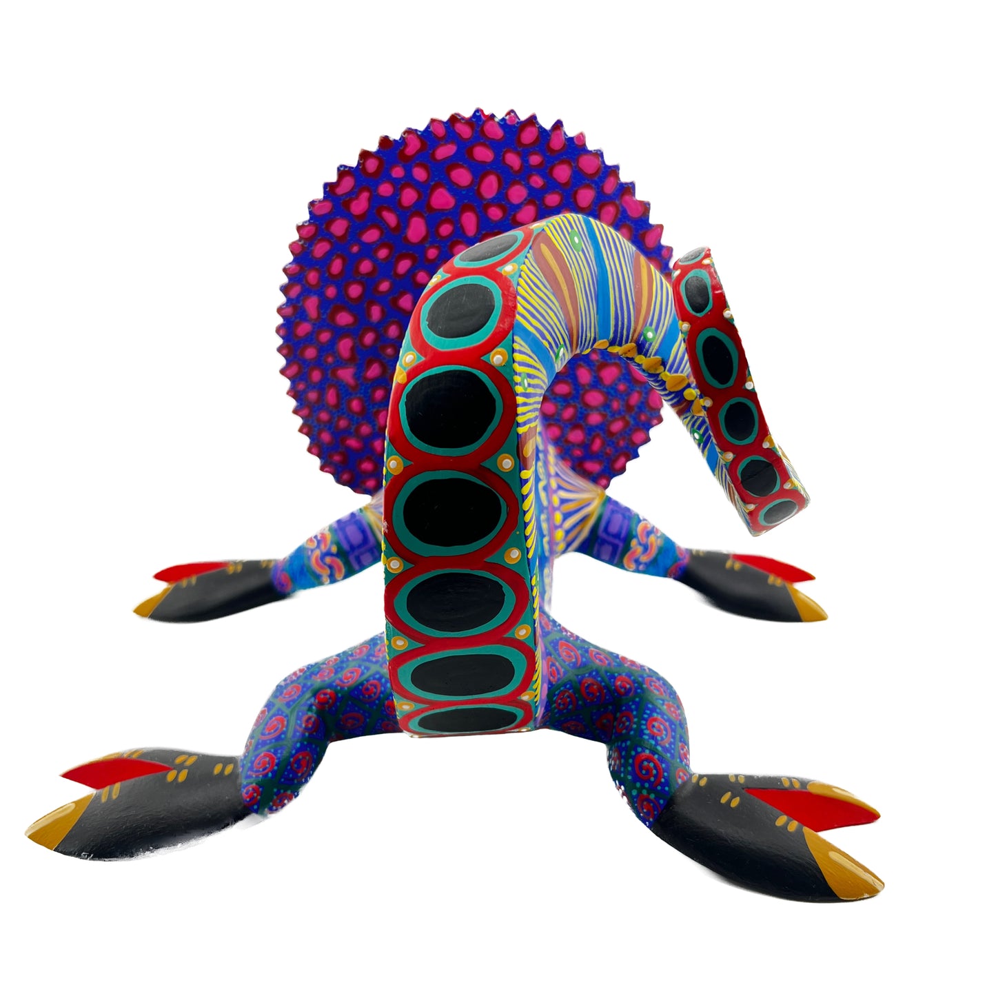 Camaleon Azul Chameleon Alebrije