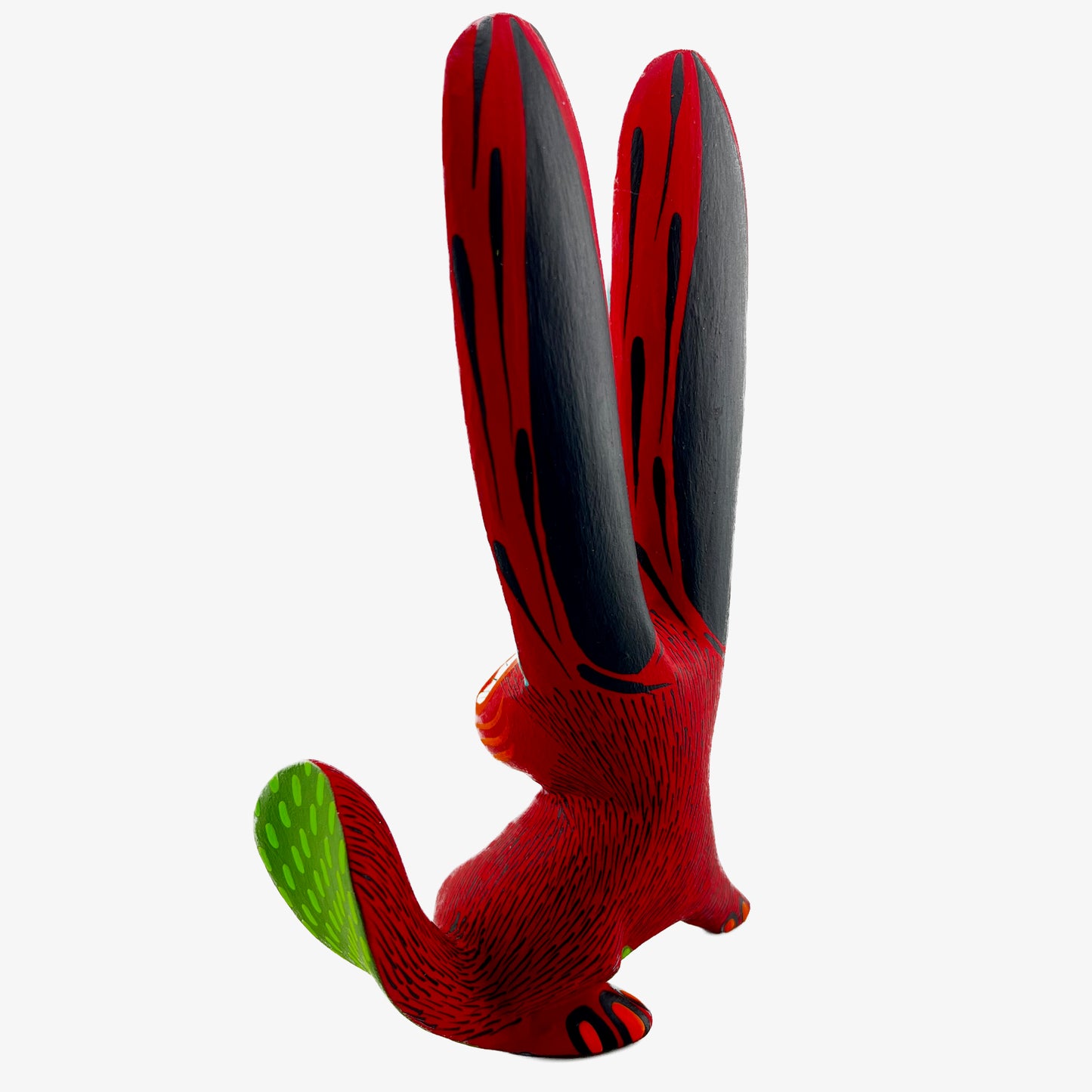 Conojito Ojos de Canica RED Rabbit w Marble Eyes Alebrije