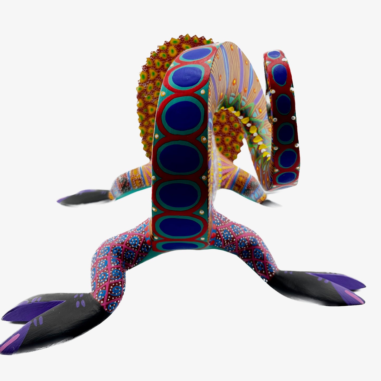 Camaleon Rojo Chameleon Alebrije