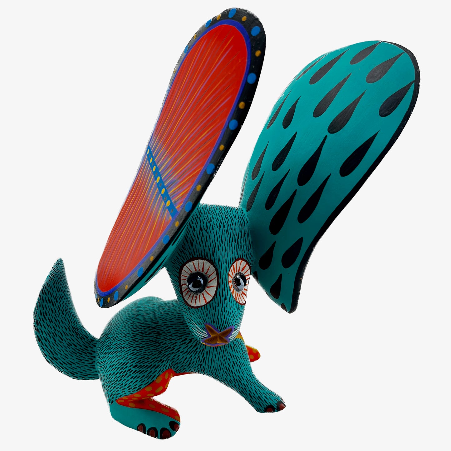 Conejo Orejon Big Earred Rabbit Alebrije