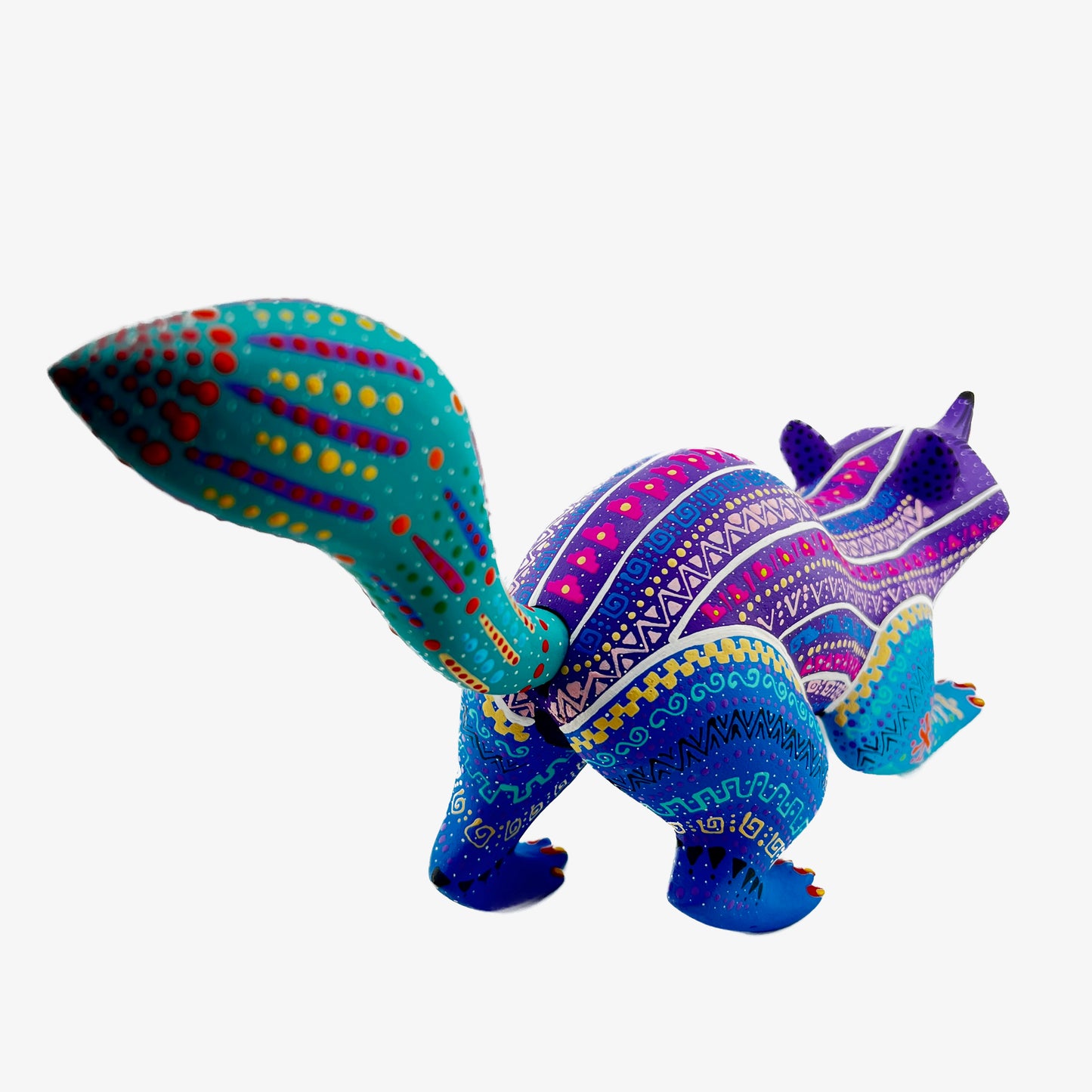 Zorro Azul Blue Fox Alebrije