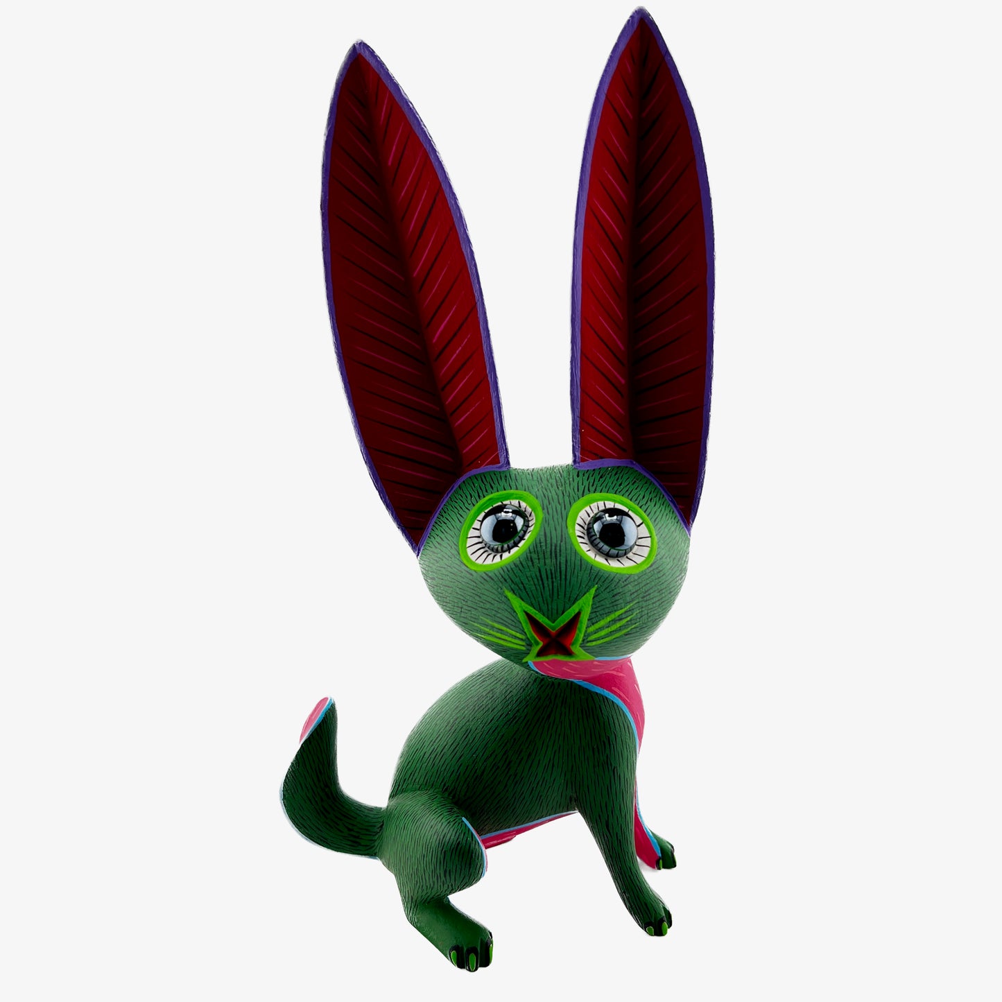 Conejo Verde Green Rabbit Alebrije