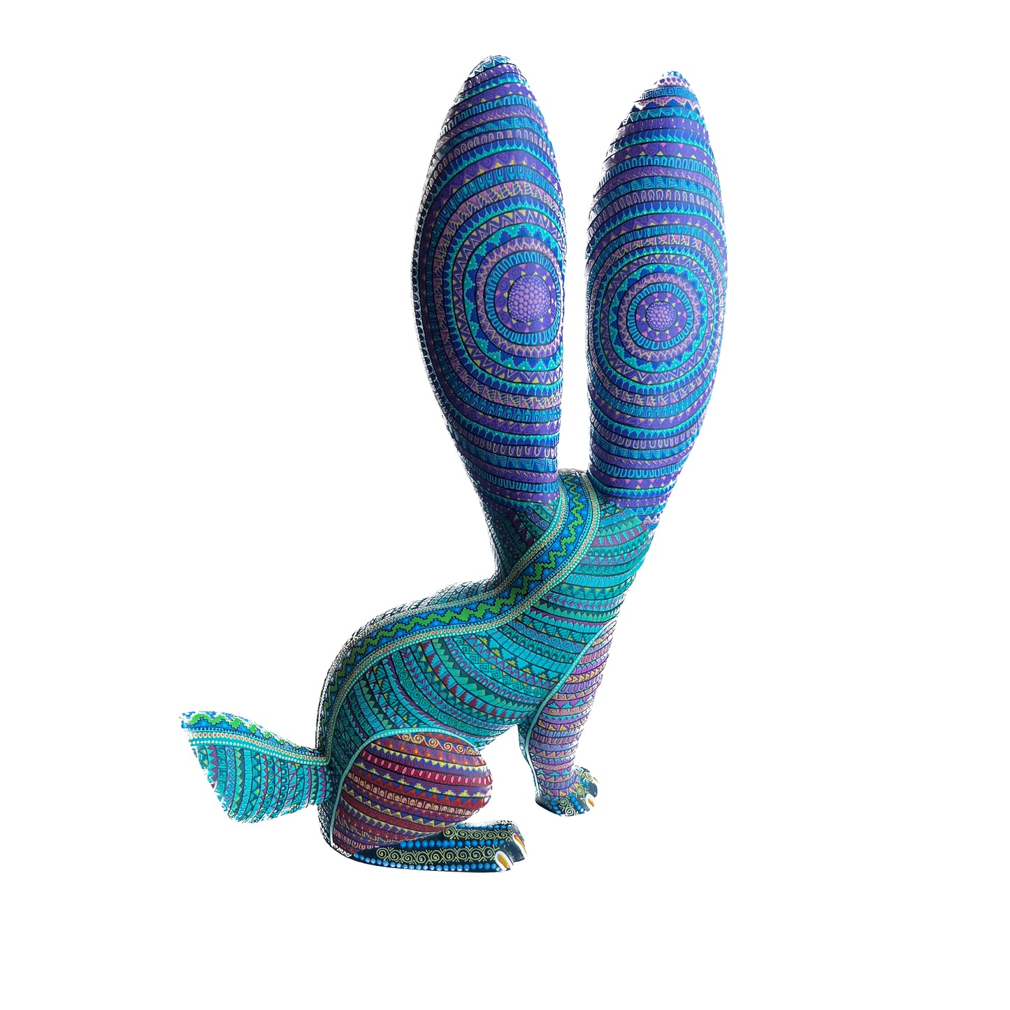 Conejo c Zanaoria Rabbit w Carrot Alebrije