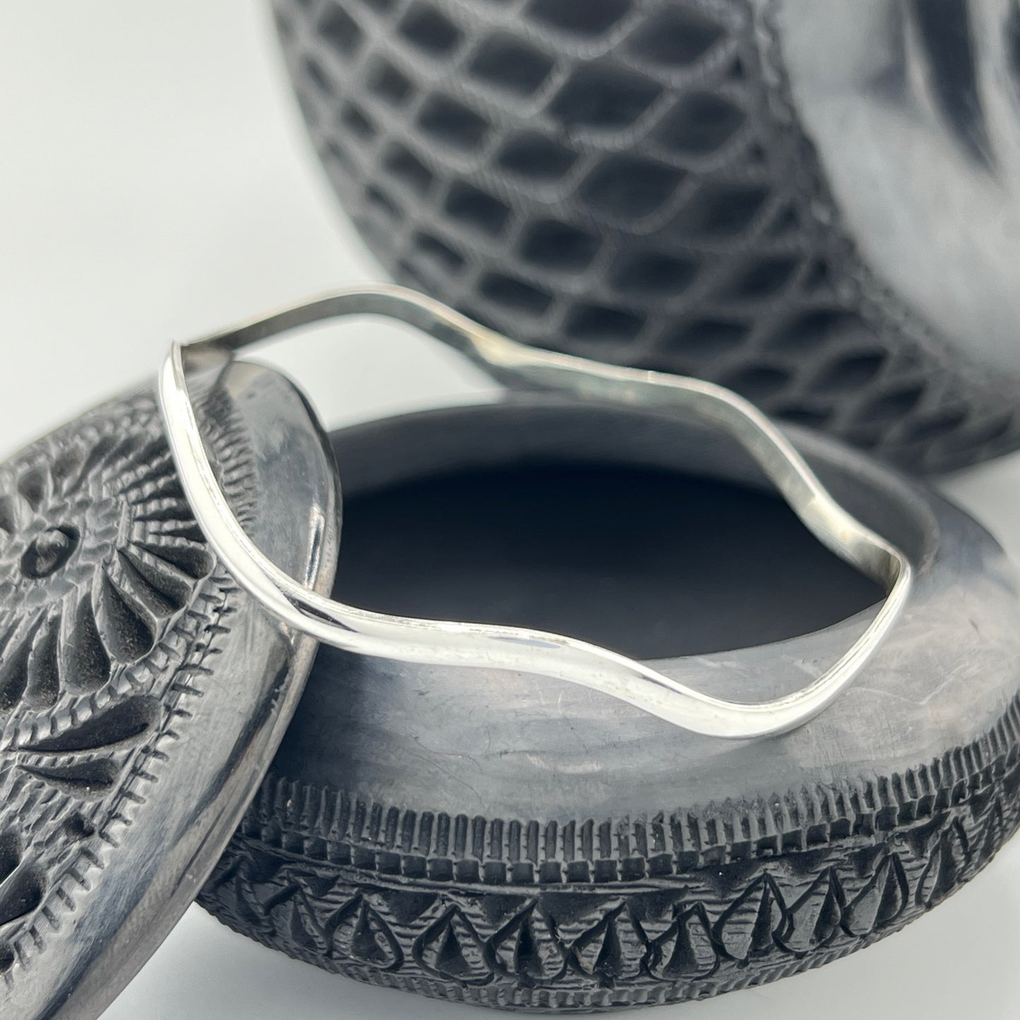 925 Silver Bangle Bracelet