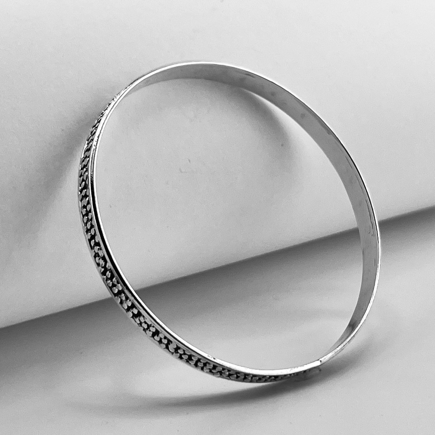 925 Silver Bangle Bracelet