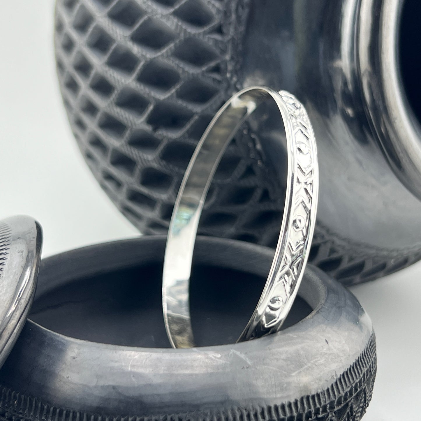 925 Silver Bangle Bracelet