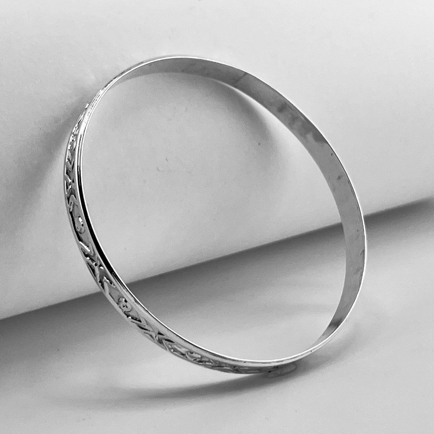 925 Silver Bangle Bracelet