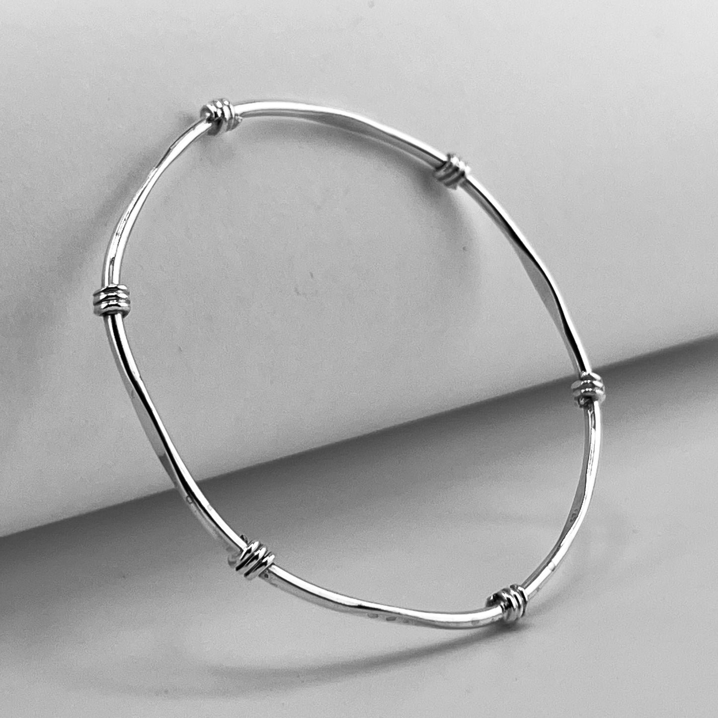 925 Silver Bangle Bracelet