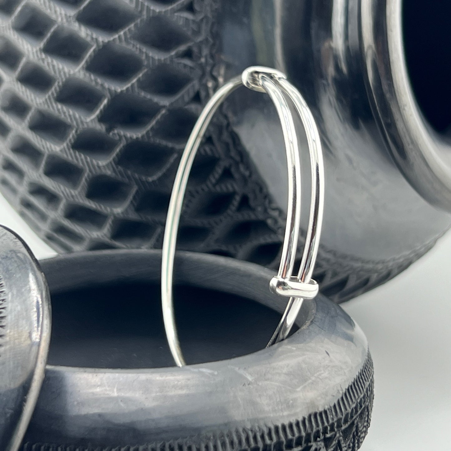 925 Silver Bangle Bracelet