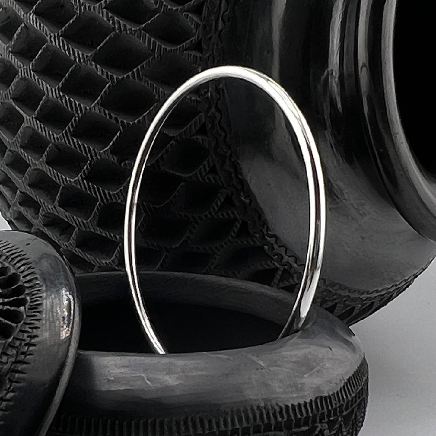 925 Silver Bangle Bracelet