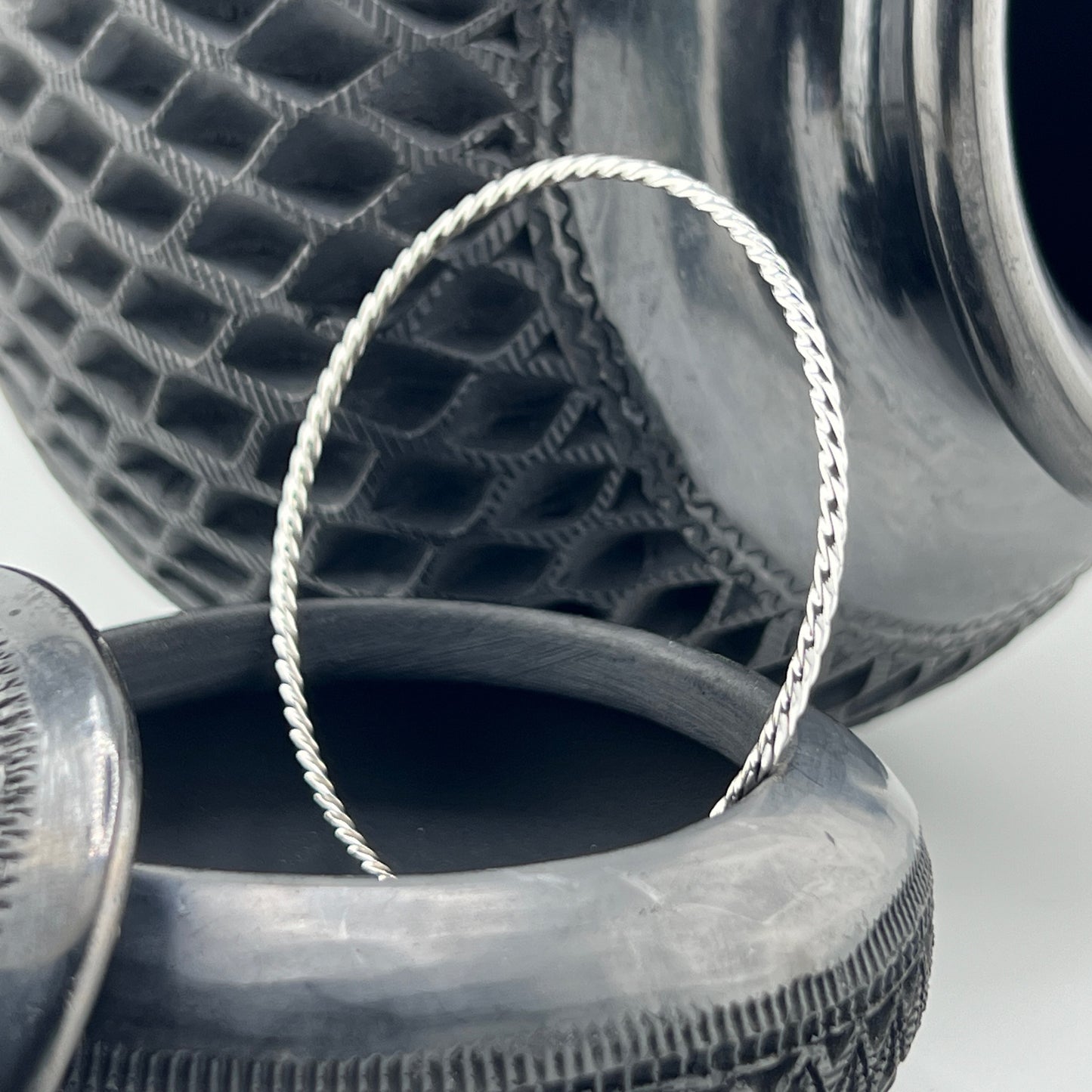 925 Silver Bangle Bracelet