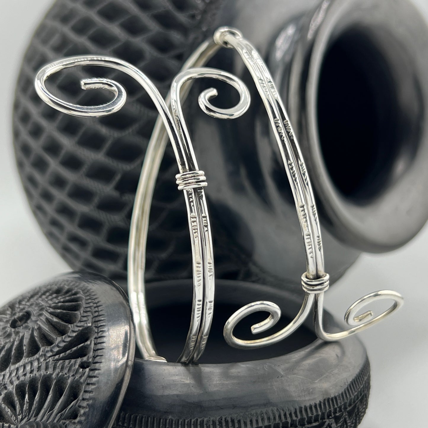 925 Silver Bangle Bracelet