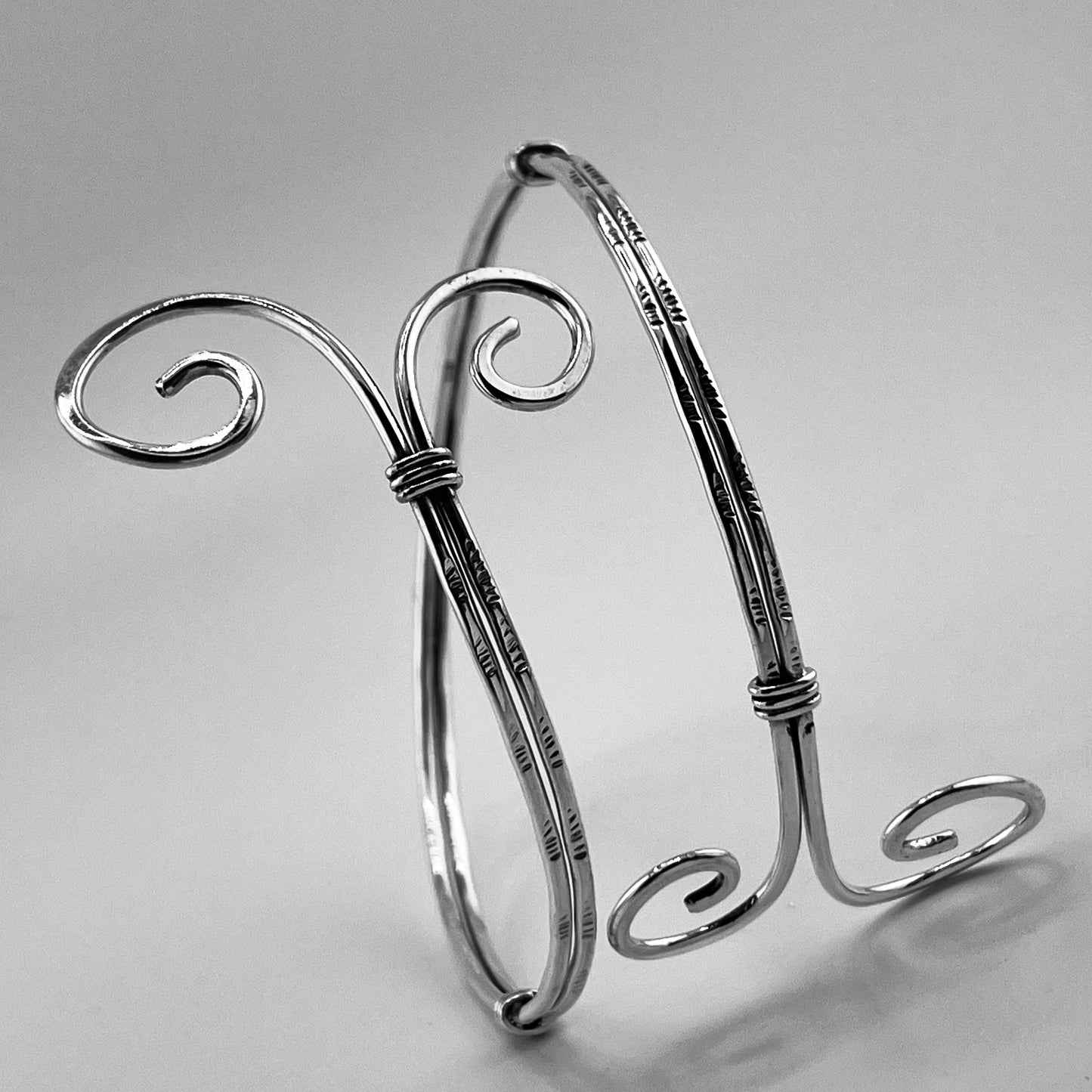 925 Silver Bangle Bracelet