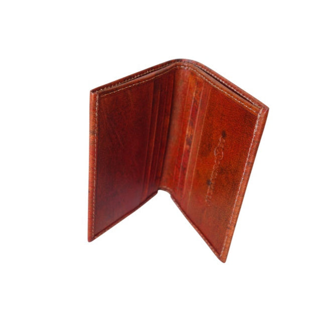 Handtooled Leather Wallet
Red Color