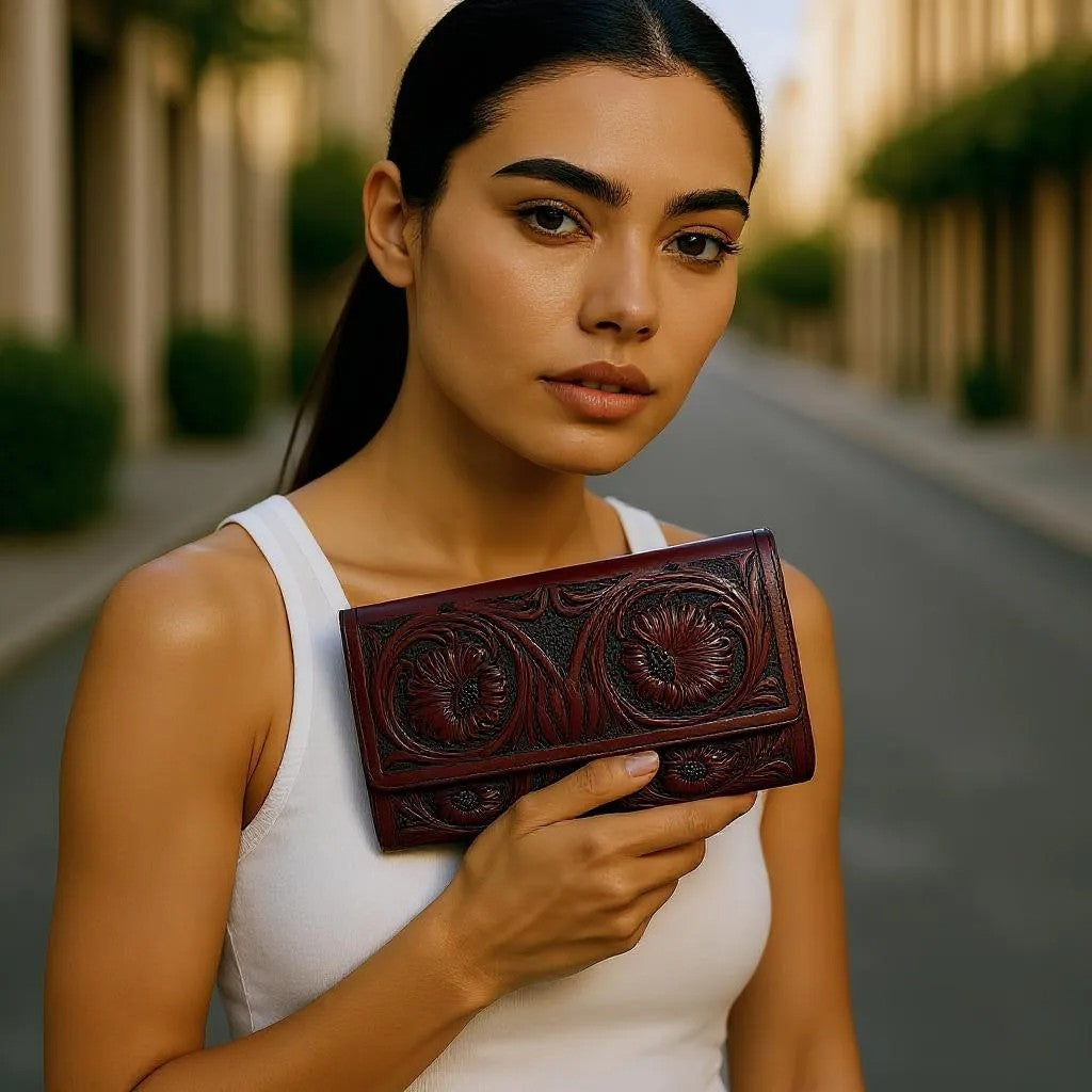 Cartera Petatillo 3.75" x 8"