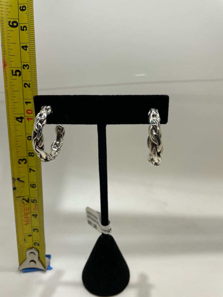 No Mas! 925 Solid Silver Earrings