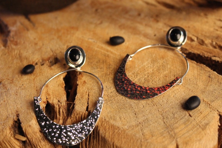 No Mas! 925 Solid Silver Earrings