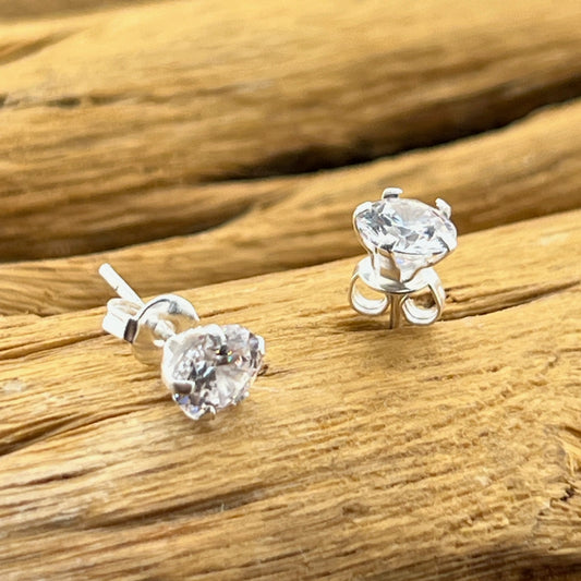 CUBIC STUD .925 Silver Earrings