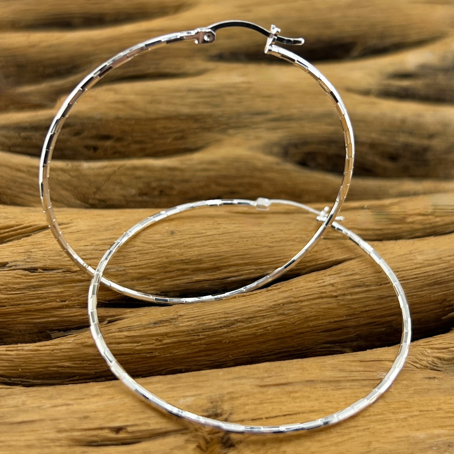 25mm HOOP .925 Silver Earrings