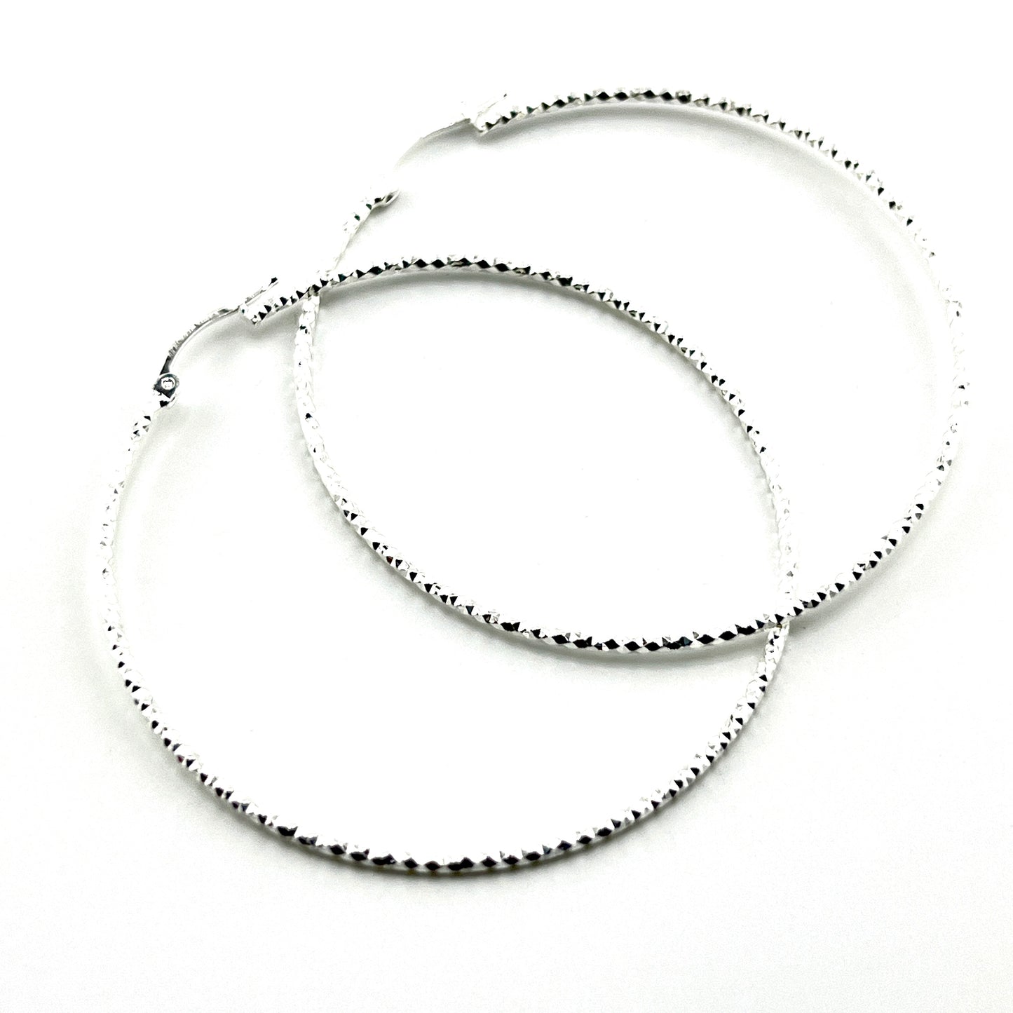 55mm HOOP .925 Silver Earrings