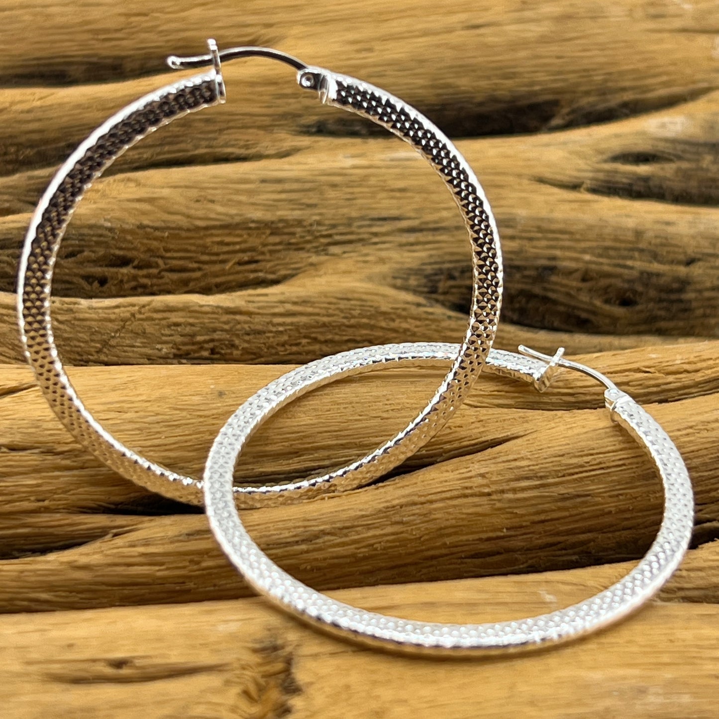 15mm HOOP .925 Silver Earrings