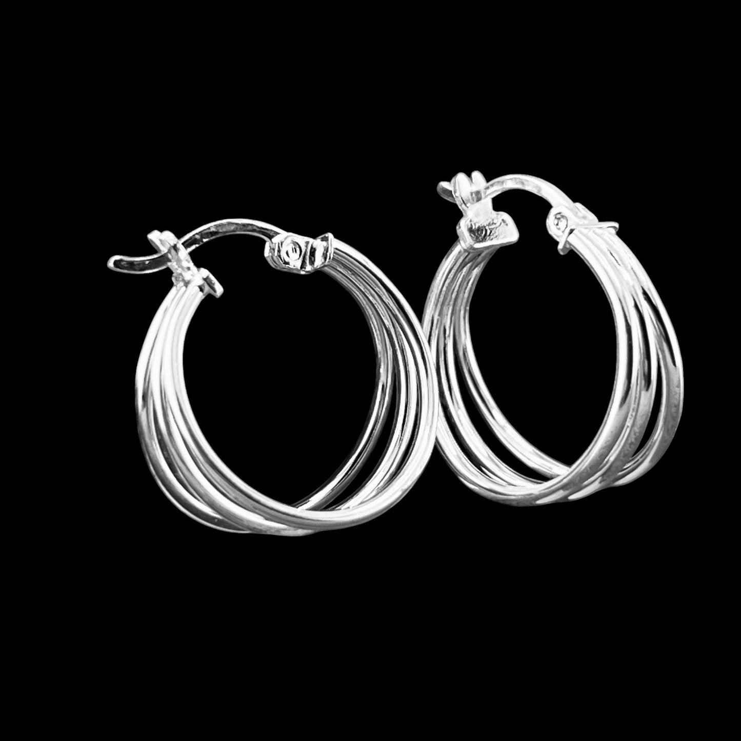 15mm HOOP .925 Silver Earrings