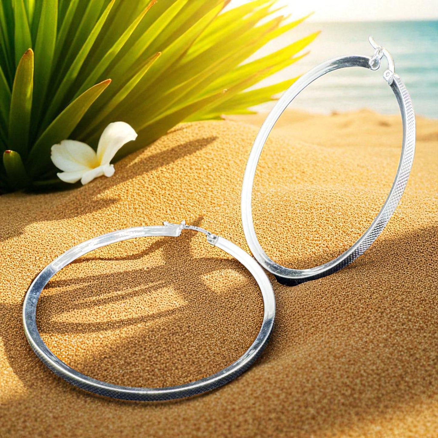 Knurled wedge hoops 60mm