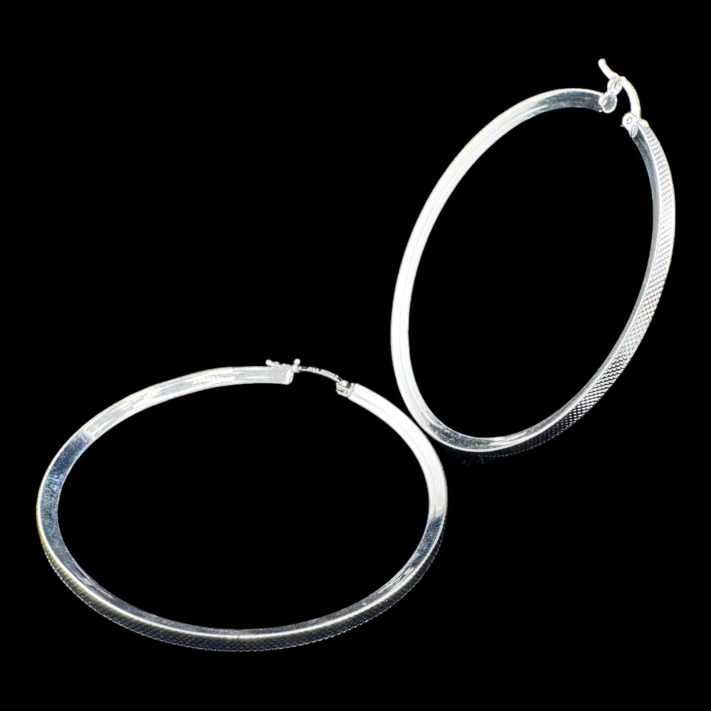 Knurled wedge hoops 60mm