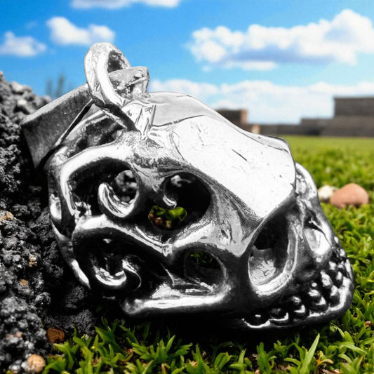 925 Silver Skull Pendant