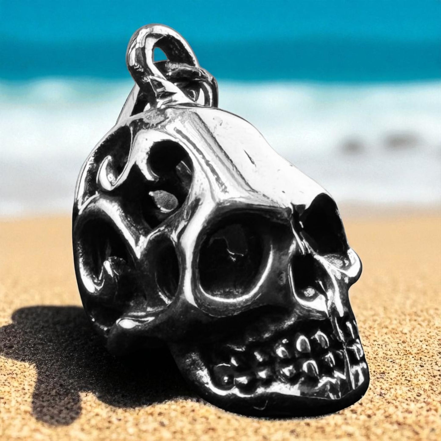 925 Silver Skull Pendant