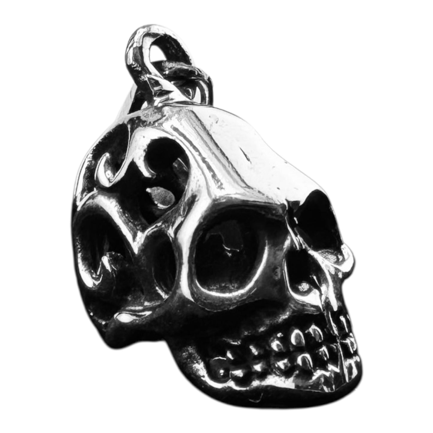 925 Silver Skull Pendant