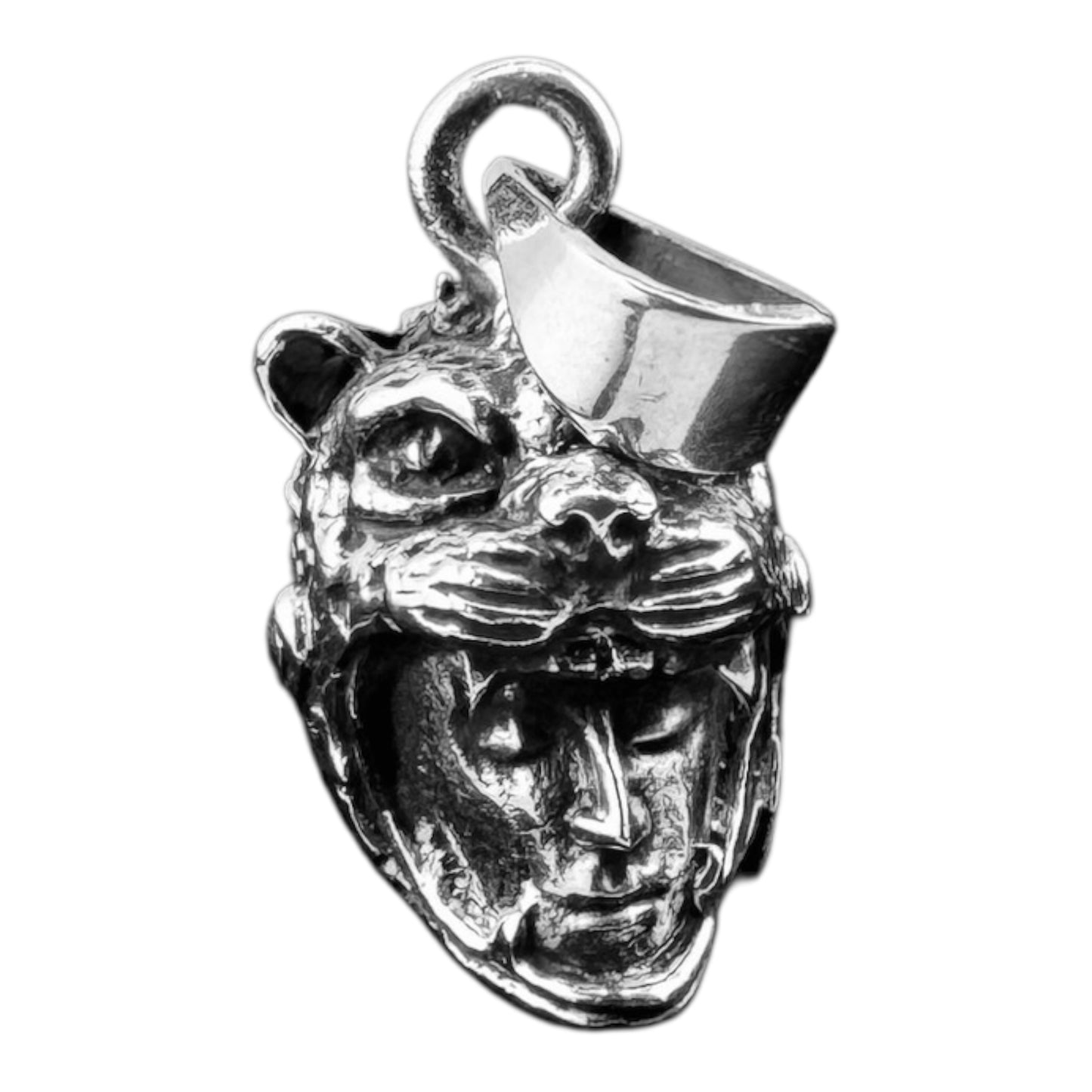 925 Silver Aztec Warrior Pendant