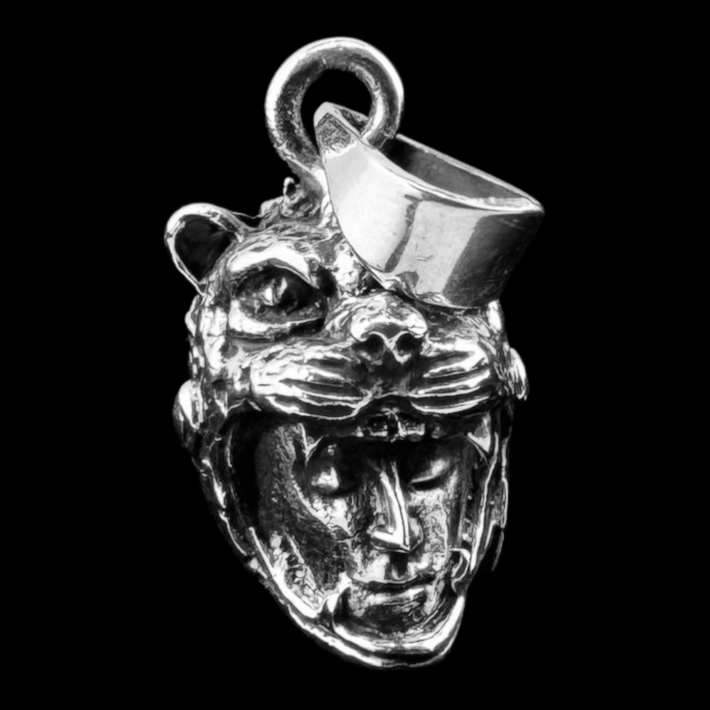 925 Silver Aztec Warrior Pendant