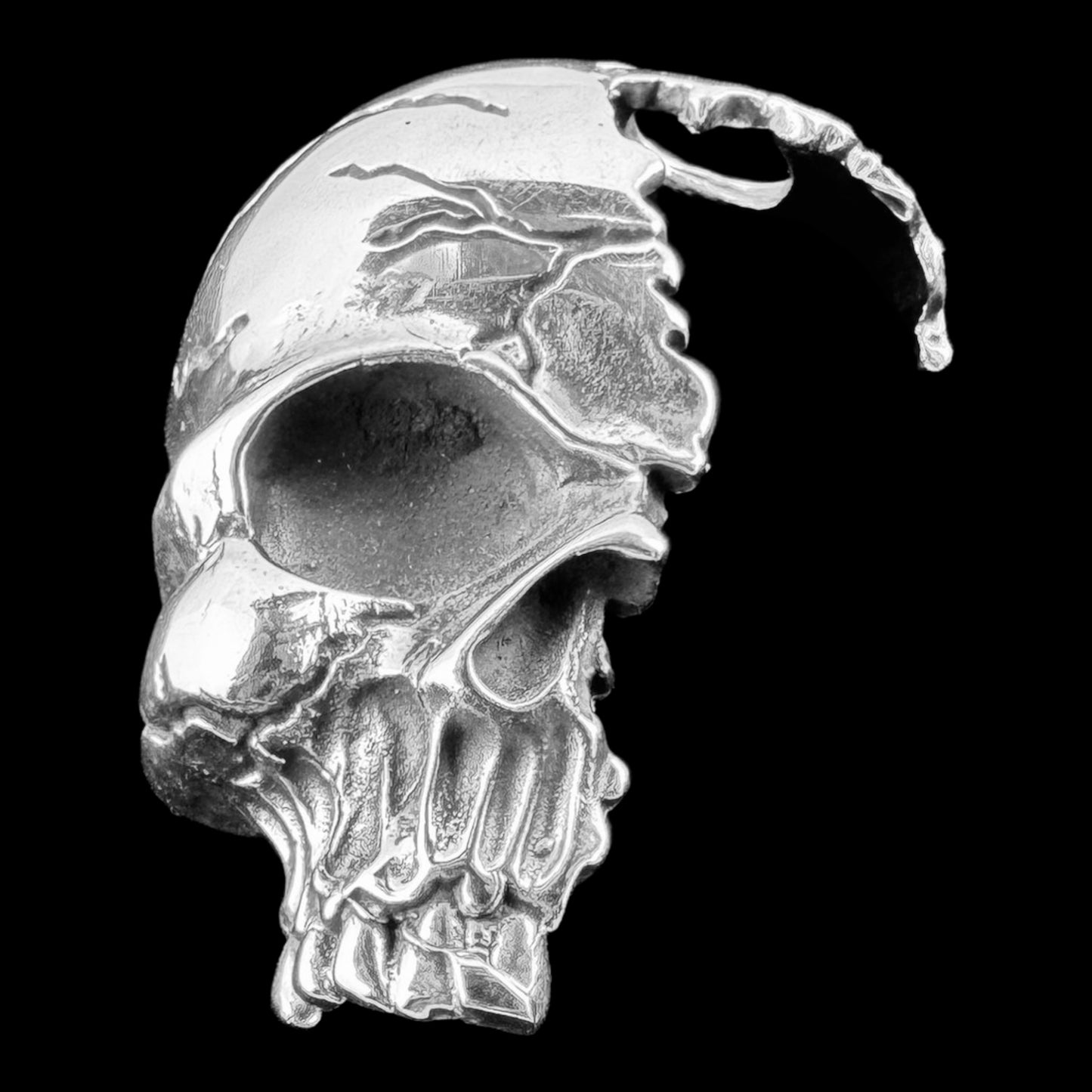 925 Silver Skull Pendant