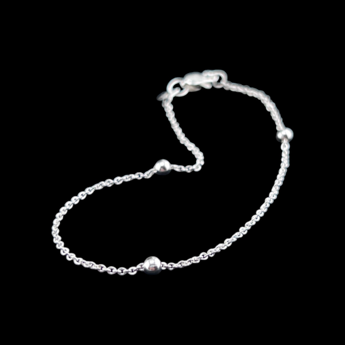 925 Sterling Silver Bracelet Chain ANKLE VIVIANA