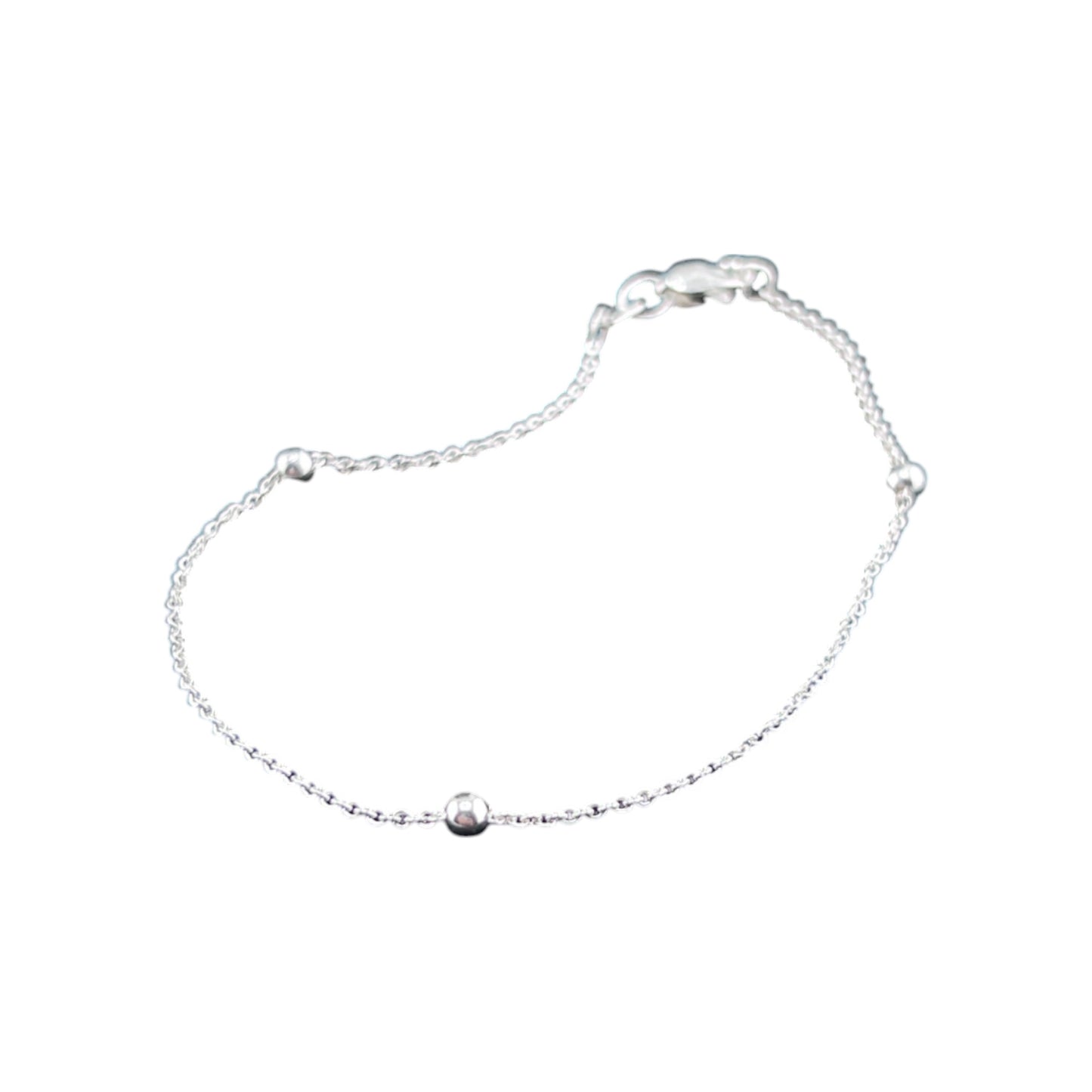 925 Sterling Silver Bracelet Chain ANKLE VIVIANA