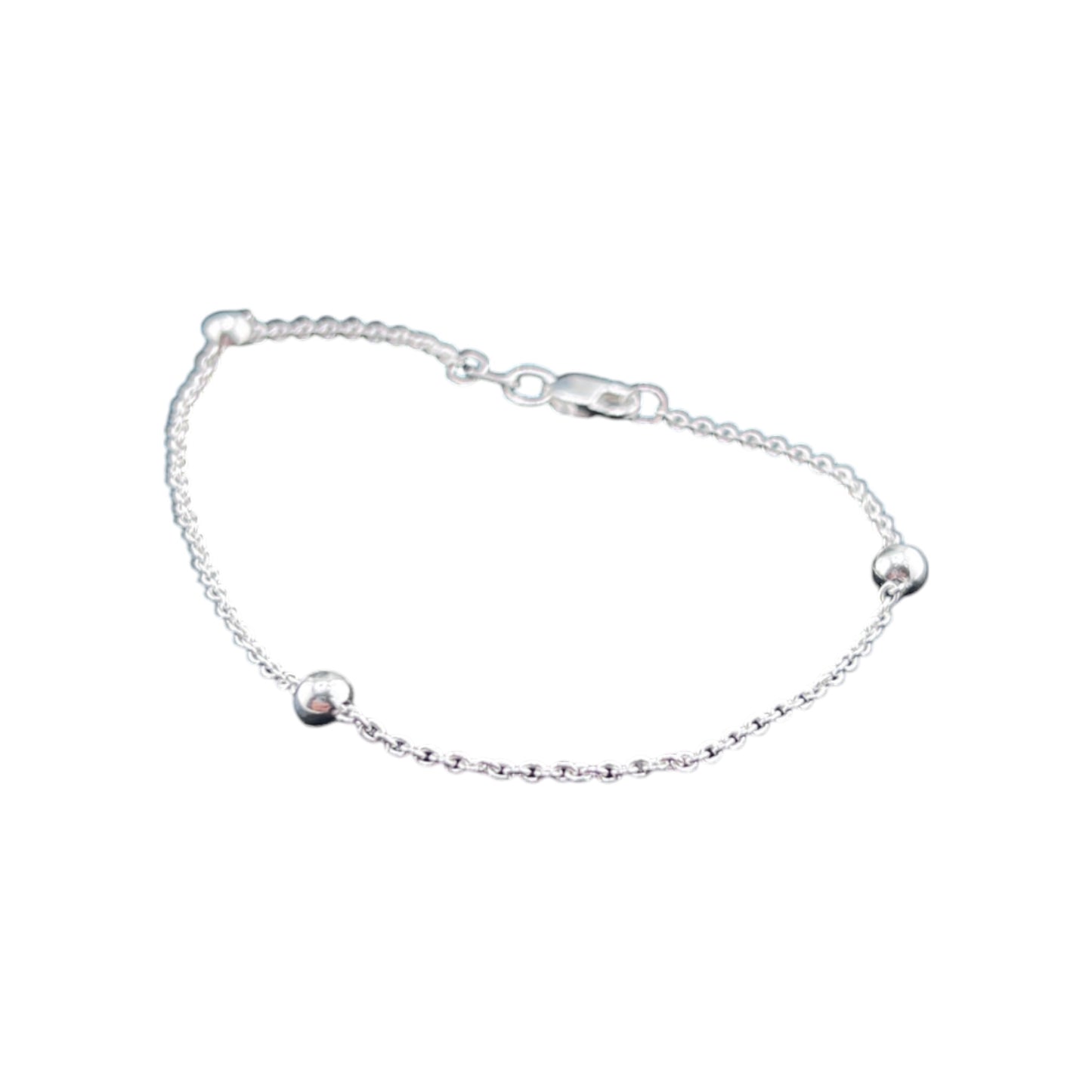 925 Sterling Silver Bracelet Chain ANCLA 040 VIVIANA 400 1X1 LARGA