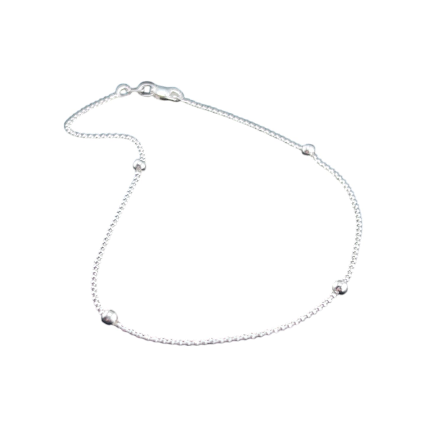 925 Sterling Silver Bracelet Chain BOLITA 120 DIAMAN VIVIANA