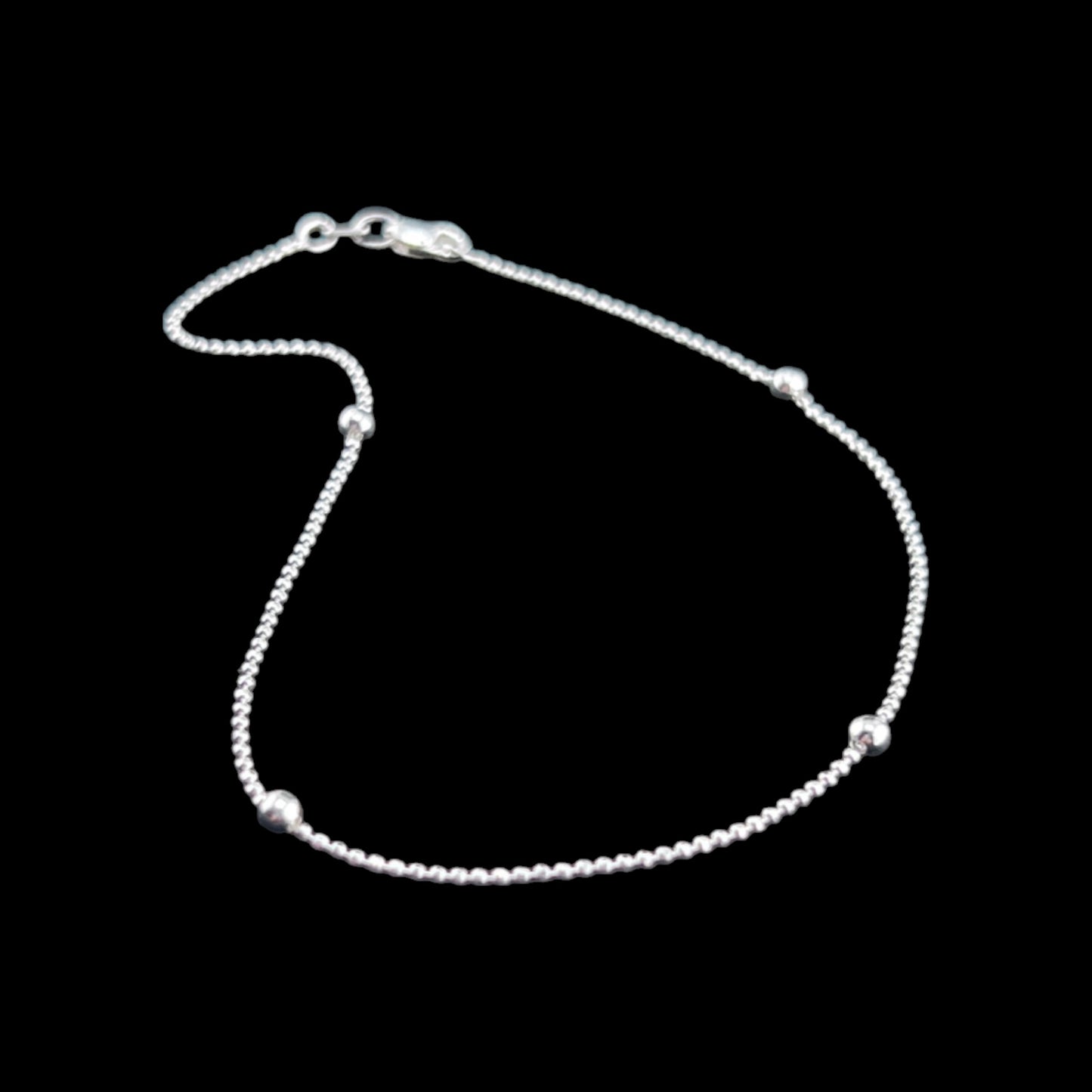 925 Sterling Silver Bracelet Chain BOLITA 120 DIAMAN VIVIANA